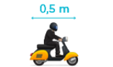 Image d'un scooter pour le transport